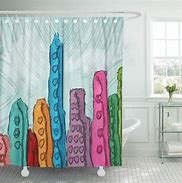 Image result for Whimsical Shower Curtain