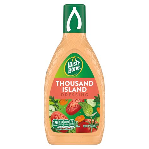 Wish-Bone Salad Dressing Thousand Island 15 oz - Walmart.com
