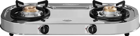 Sunflame Optra 2 Burner Gas Stove | Curved Edges Stainless Steel Body ...