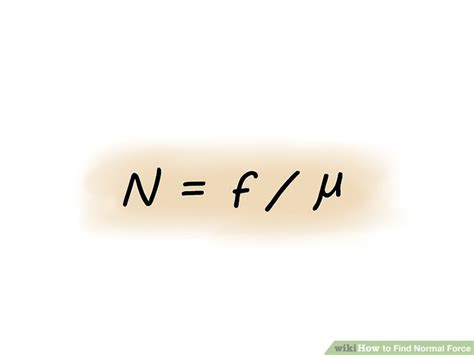 Image result for Normal Force Formula