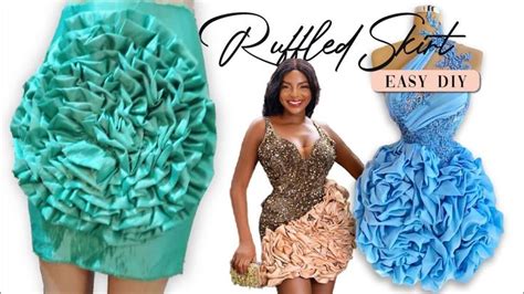 Rezultat imagine pentru Ruffle Dress Tutorial