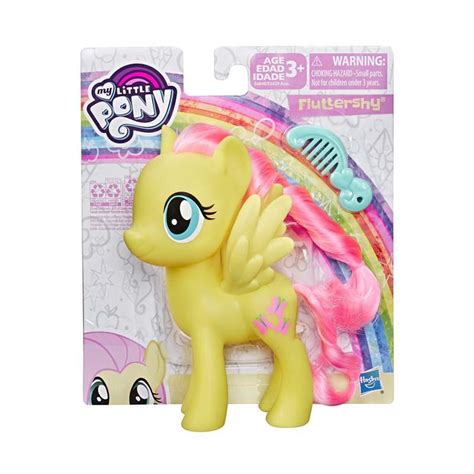 Buy My Little Pony Toy 6-Inch Fluttershy, Yellow Pony Figure with ...