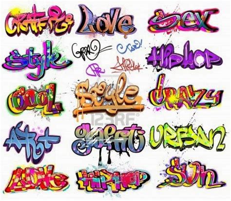 Graffiti Word Examples at gankamrynblog Blog