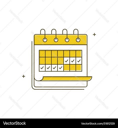Event calendar date schedule icon design Vector Image