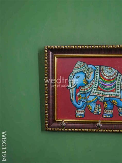 Elephant Frame Key Hanger - WBG1194 – Wedtree