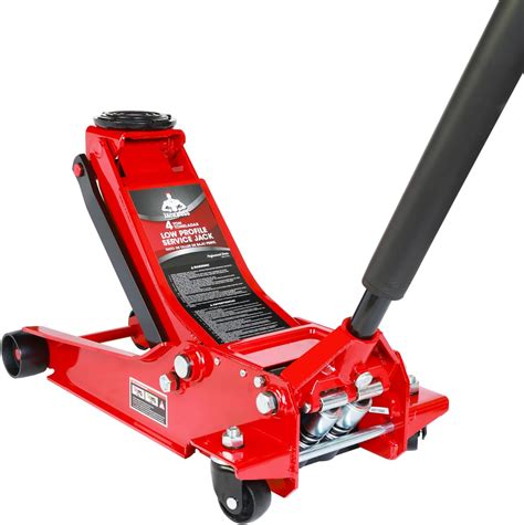 4 Ton Floor Jack Hydraulic Low Profile Floor Jack with Dual Piston ...