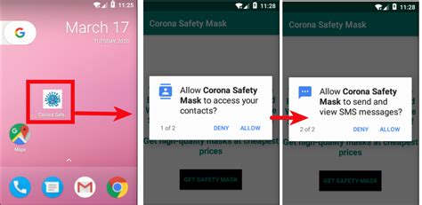 Android-Anwendung für Coronavirus-Schutzmasken versteckt Malware - Line ...