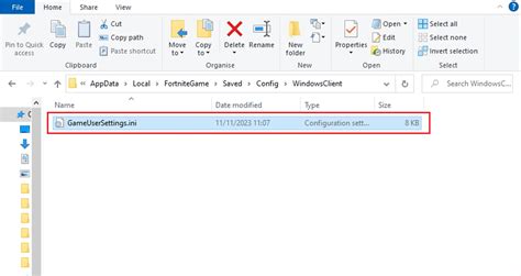 Gameusersettings File Fortnite 的图像结果