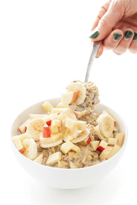 Apple Banana Nut Oatmeal - The Lemon Bowl®