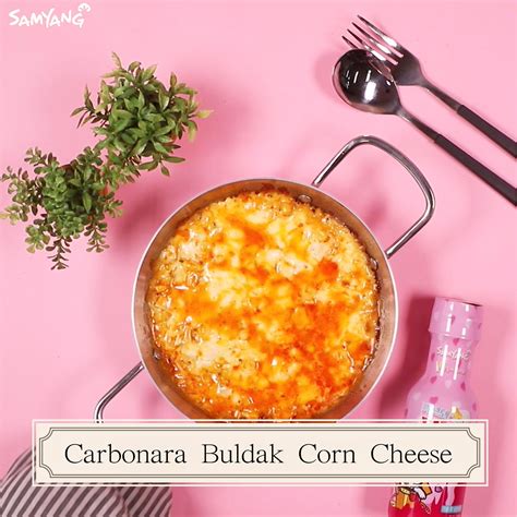 Buldak Sauce Carbonara Flavor 1 Pack Buldak Ramen Noodles Korean ...