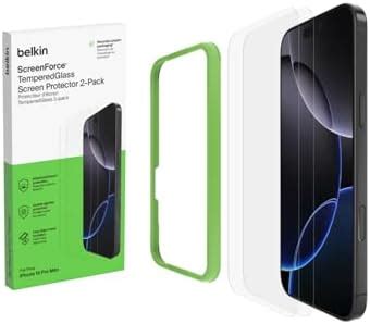 ESR 3 Packs for iPhone 16 Pro Max Tempered Glass Screen Protector Guard ...