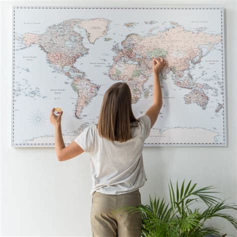 🗺 Push Pin World Maps With Pins | Tripmap.com