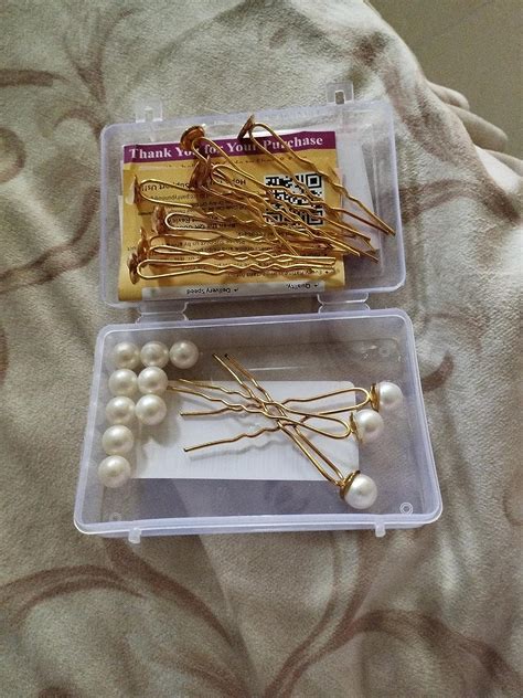 Buy TEMPERIA (12pcs) Pearl Hair Accessories for Women's & Girls ...