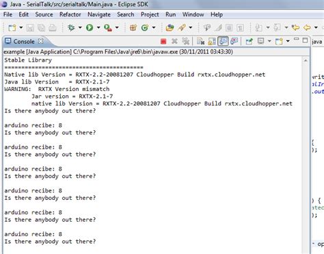 Arduino Java 的图像结果