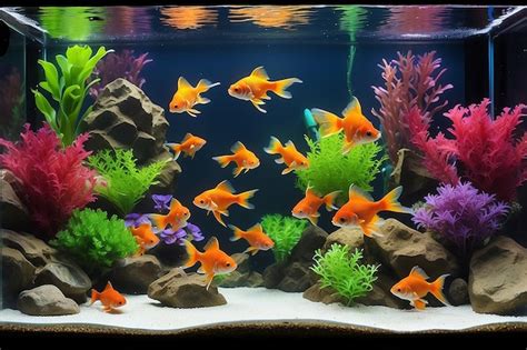 Image result for Colorful Fish Tank