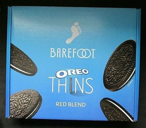 Barefoot Red Blend Oreo Thins Pack - Brand New India | Ubuy