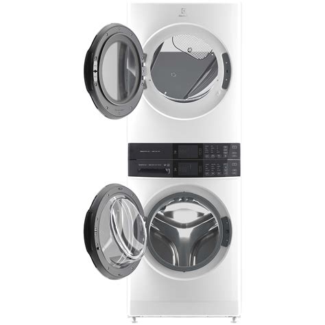 Electrolux 27 in. 4.5 cu. ft. Gas Front Load Laundry Center with LuxCare Dry, Optic Whites Cycle ... - P Cycle Sensor