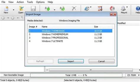 Open Wim File 的图像结果