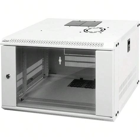 6RU Wall Mount Network Cabinet Data Server Rack Enclosure With Lockable ...