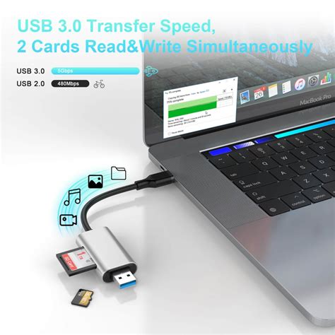 Rocketek Portable Memory Storage Card Reader - rocketeck