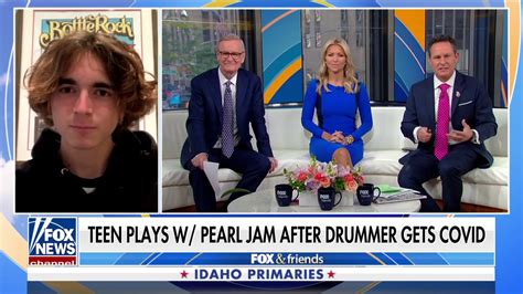 Teen plays with Pearl Jam at concert after drummer tests positive for ...