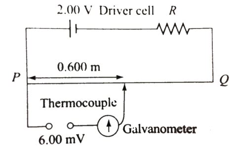 Figure `6.51` shows a simple a potentiometer circuit for measuring a ...