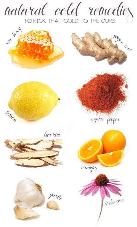 natural remedies cold