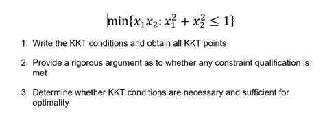 Image result for KKT Conditions Explained