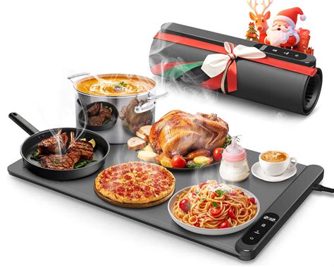 Upgrade-Electric Warming Tray, Food Warming Mat with 6 Level ...