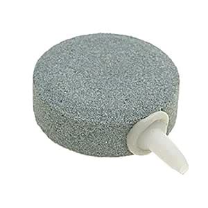 LNIEGE 40 x 15 mm Aquarium Ceramic Fish Tank Diffuser Ponds Bubble Disk ...