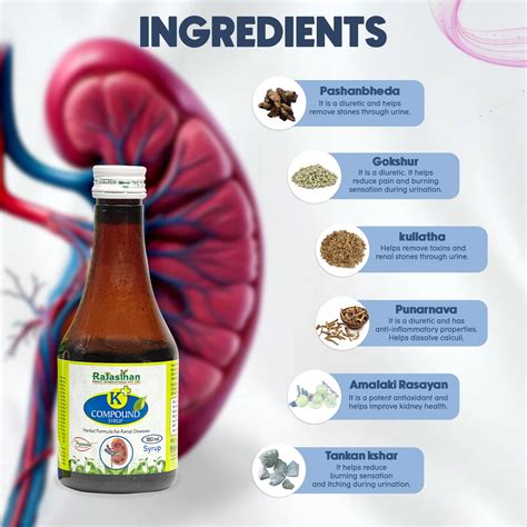 K+ Compound Syrup: Best Ayurvedic Syrup For Kidney Stone Relief