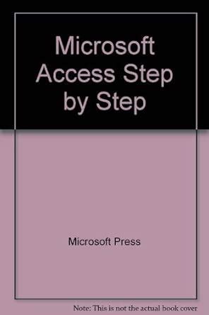Buy Microsoft Access Step by Step Book Online at Low Prices in India ...