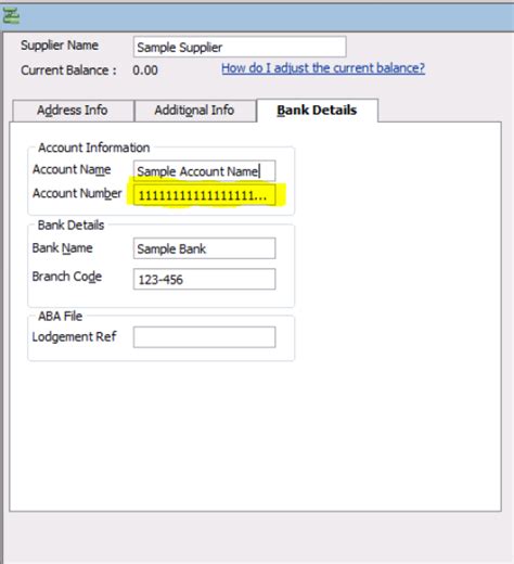 Image result for Account Number Example