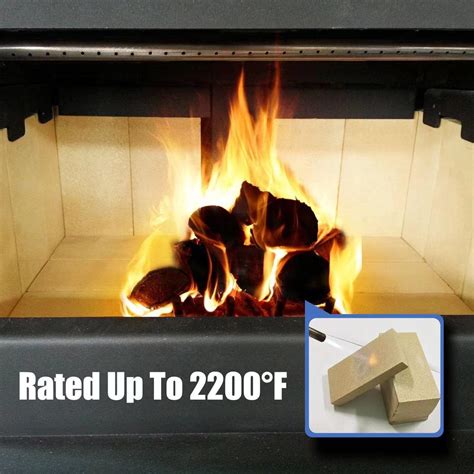 Buy Fire Bricks, Woodstove Firebricks, Size 9″ x 4-1/2″ x 2-1/2″, 6 ...