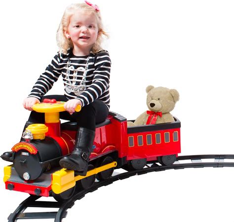 Rollplay Electric Train Ride On for Kids with Real India | Ubuy