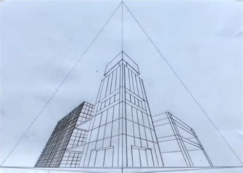 Three-Point Perspective Drawing