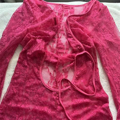 Women's Pink Cover-ups | Depop