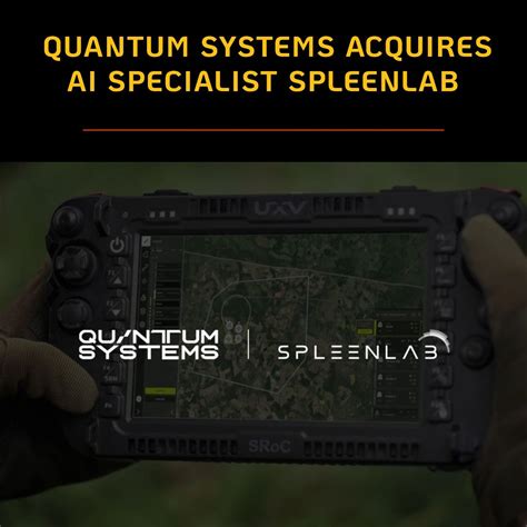 Quantum Systems Acquires AI Specialist Spleenlab