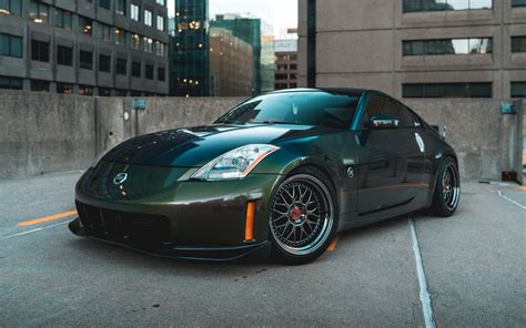 Download wallpaper 3840x2400 nissan 350z, nissan, sports car, car, side ...