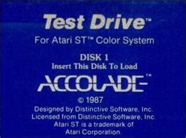 Image result for Test-Drive Atari PC