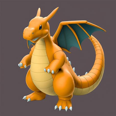 +20 Orange Pokemon Explained (3D Images) - Eggradients.com