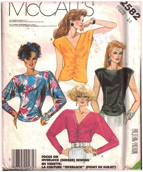 Image result for McCall's Tops Patterns