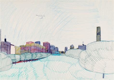 Wesley Willis | The Skyline of Chicago (1986) | MutualArt
