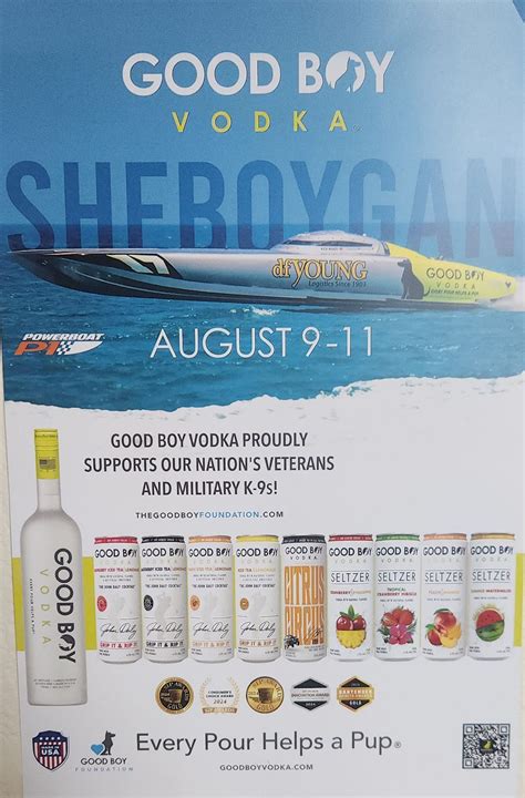 Good Boy Vodka and Nitro 5, Harbor Lights, Sheboygan, 9 August 2024 ...