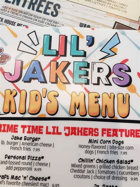 Menu at Art & Jakes Sports Grill Washington Twp MI pub & bar, Romeo ...