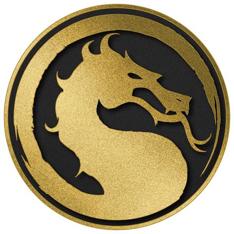 Mortal Kombat 1 Gold Dragon Logo Symbol by CHANxGG on DeviantArt