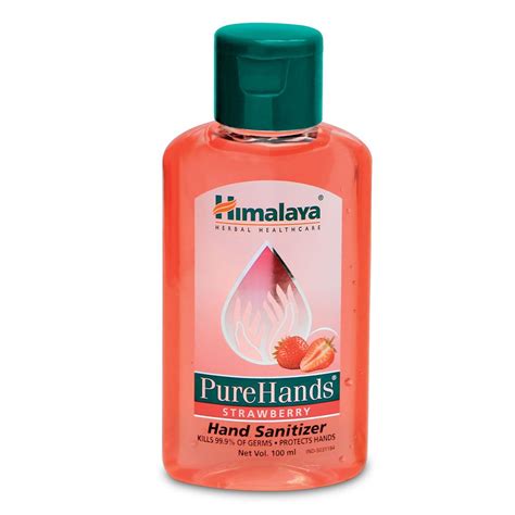 Himalaya Pure Hands Hand Sanitizer - 100 ml (Strawberry) : Amazon.in ...