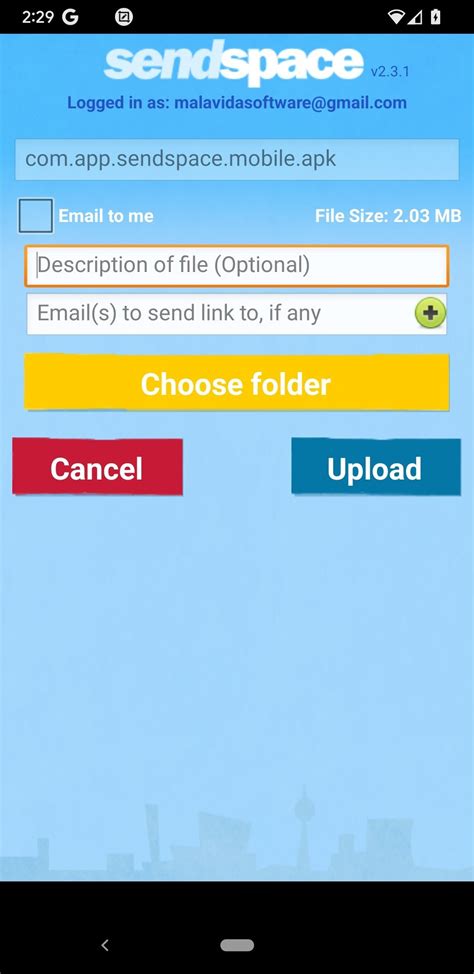 SendSpace APK Download for Android Free