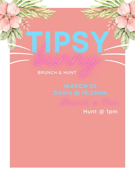 The Tipsy Bunny! Brunch & Hunt, Public School House, Cottleville, 30 ...