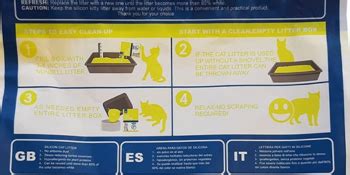 Buy The DDS Store Silica Gel cat Litter Crystal,cat Silica Litter 3.8 L ...